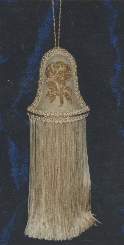 Coleman Cottage Designs Kings Bell Pull Tassel Counted Canvas Work Pattern