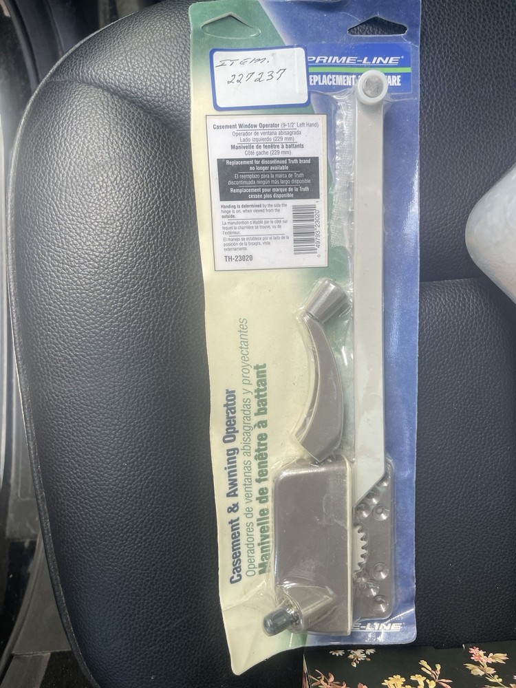 TRUTH HARDWARE LEFT & RIGHT HAND CASEMENT AND AWNING OPERATOR