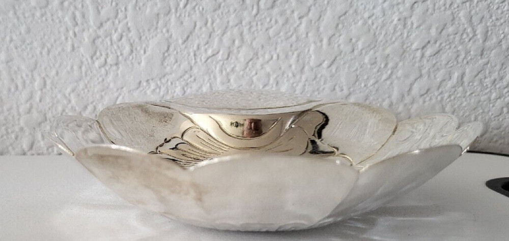 Sterling Silver Footed Bon Bon - Nut - Fruit - Mint Bowl
