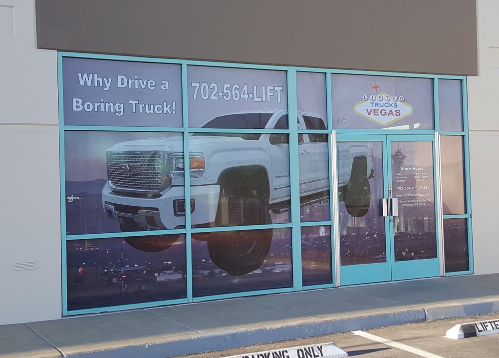 Custom One way vision, wind perf, perforated vinyl printing, Window Sign, Wrap