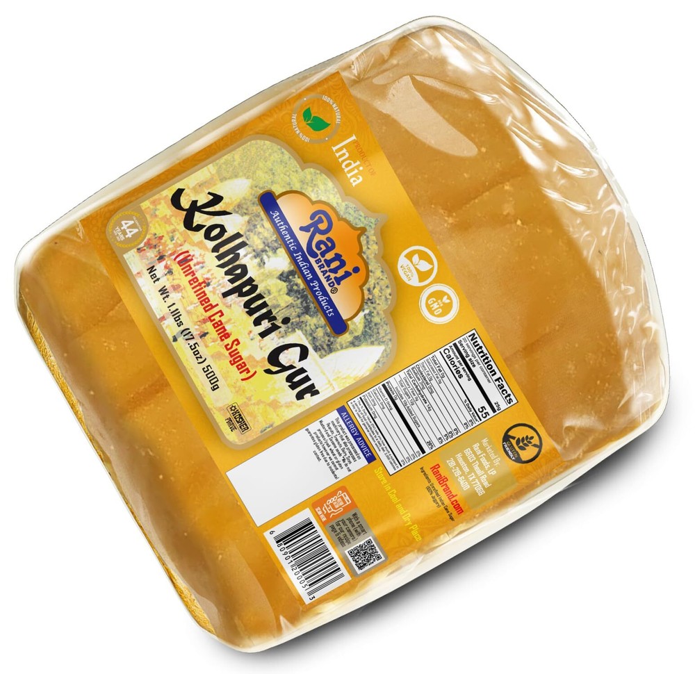 Rani Kolhapuri Gur (Jaggery) 500g (17.5oz)