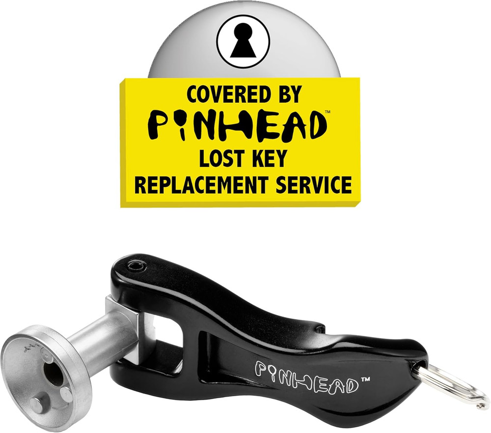 Bicycle Locking Skewer Set, 2 Pack, Silver (PH-110)