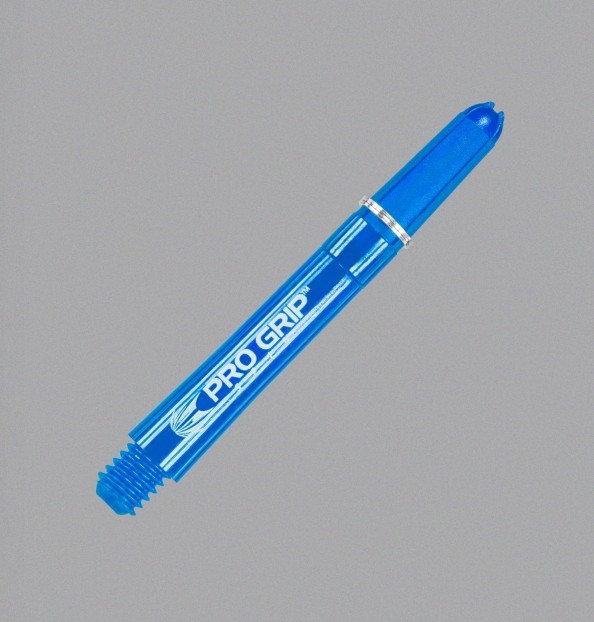 BLUE INTERMEDIATE TARGET PRO GRIP SPIN DART SHAFTS.. 40.5mm