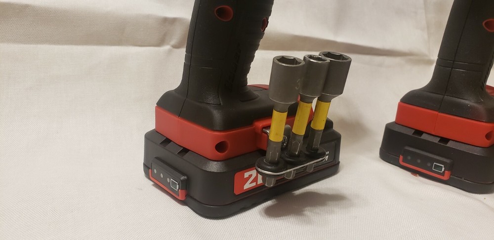 Bauer Drill/Impact 20V driver bit holder, 
