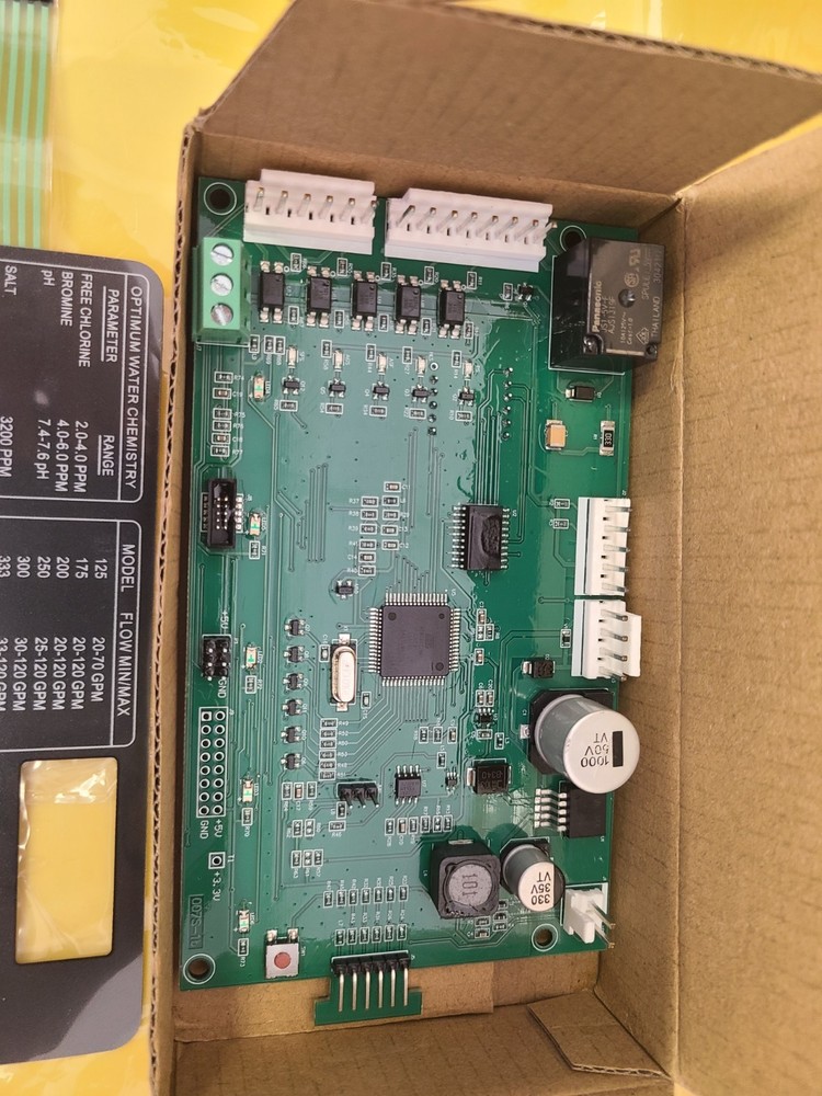 Upgraded 42002-0007S Pool Heater Control Board Kit,472610Z Switch Membrane Pa...