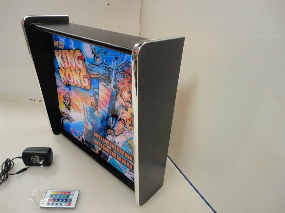 King Kong Data East Pinball Head LED Display light box