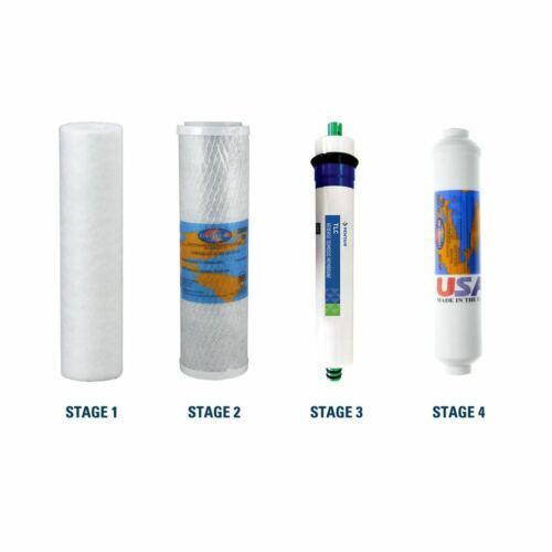 PuROLine PL40T36 RO Replacement Filter Kit with RO Membrane