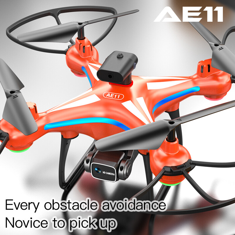 AE11 Drone WIFI FPV Wide Angle 4K HD Dual Camera Obstacle Avoidance Quadcopter
