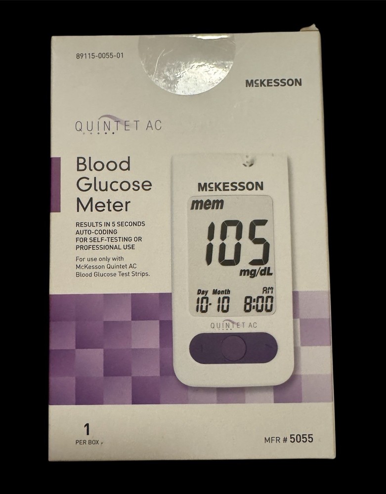 McKesson Quintet AC Blood Glucose Meter