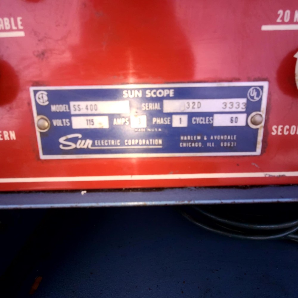 Sun Performance Engine Analyzer Tester SS-400