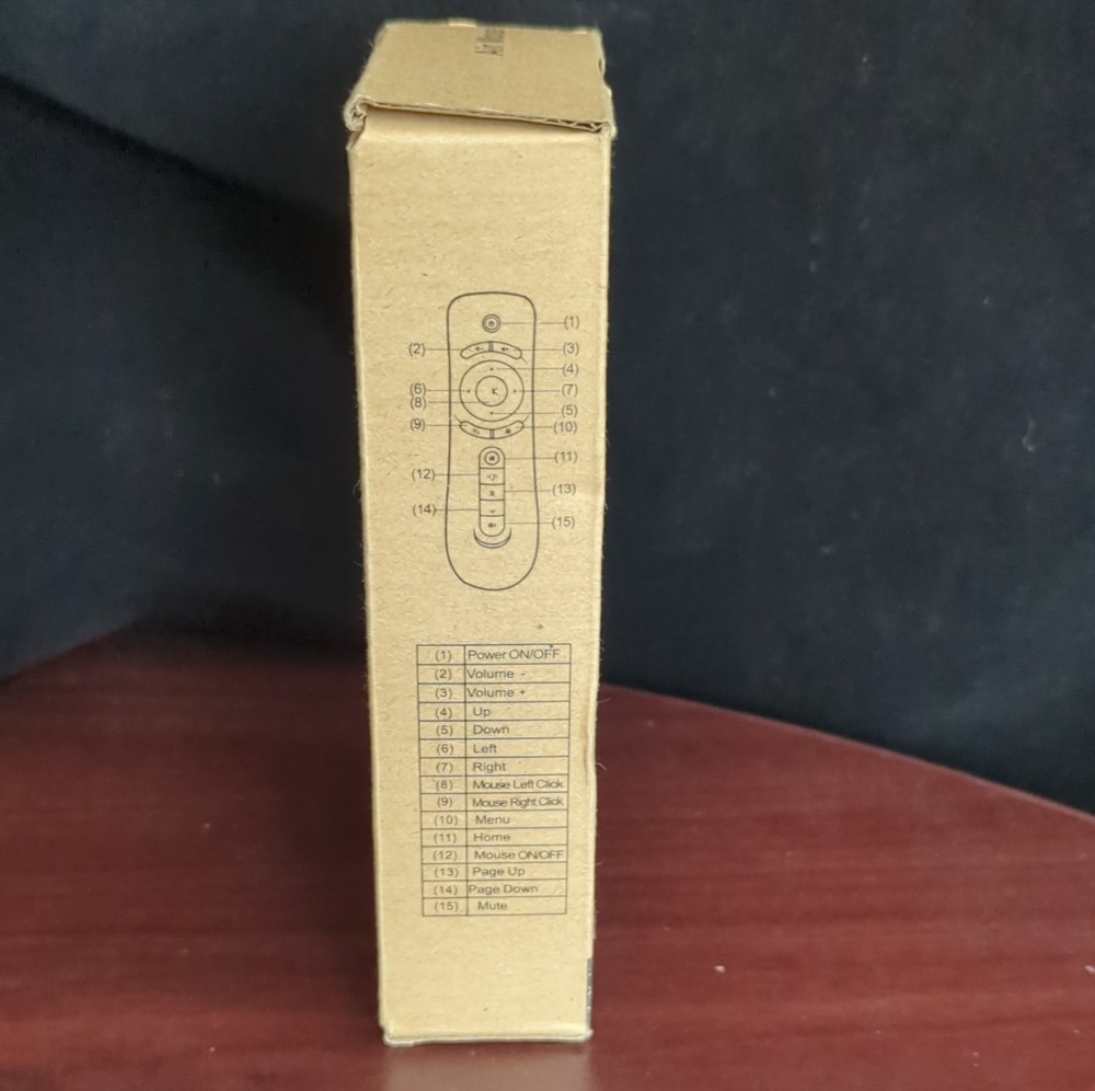 Microsense Networks Air Mouse Wireless Remote Control 3D Motion Stick USB Black