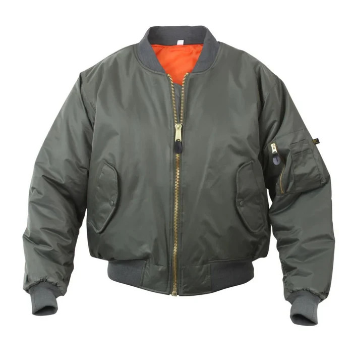 Rothco Men's MA-1 Flight Jacket - Various Colors NWT