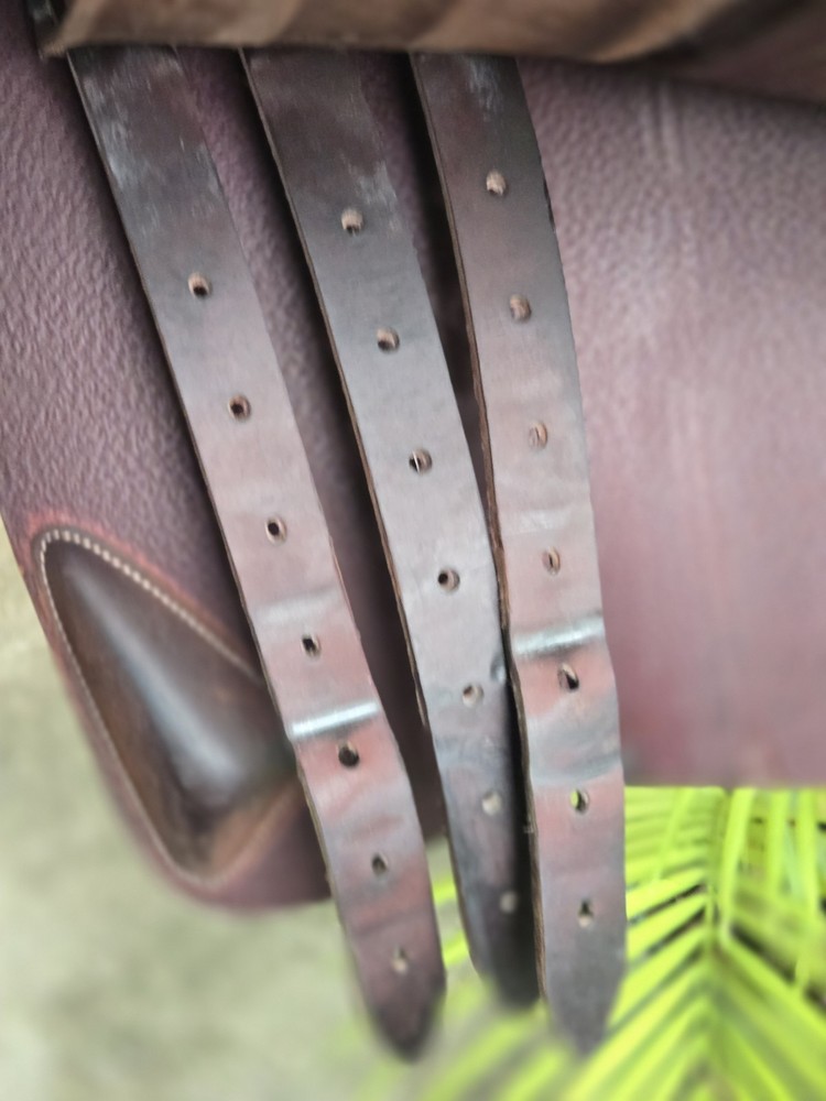 DEVOUCOUX Biarritz O SADDLE 17.5 2024 MED BROWN