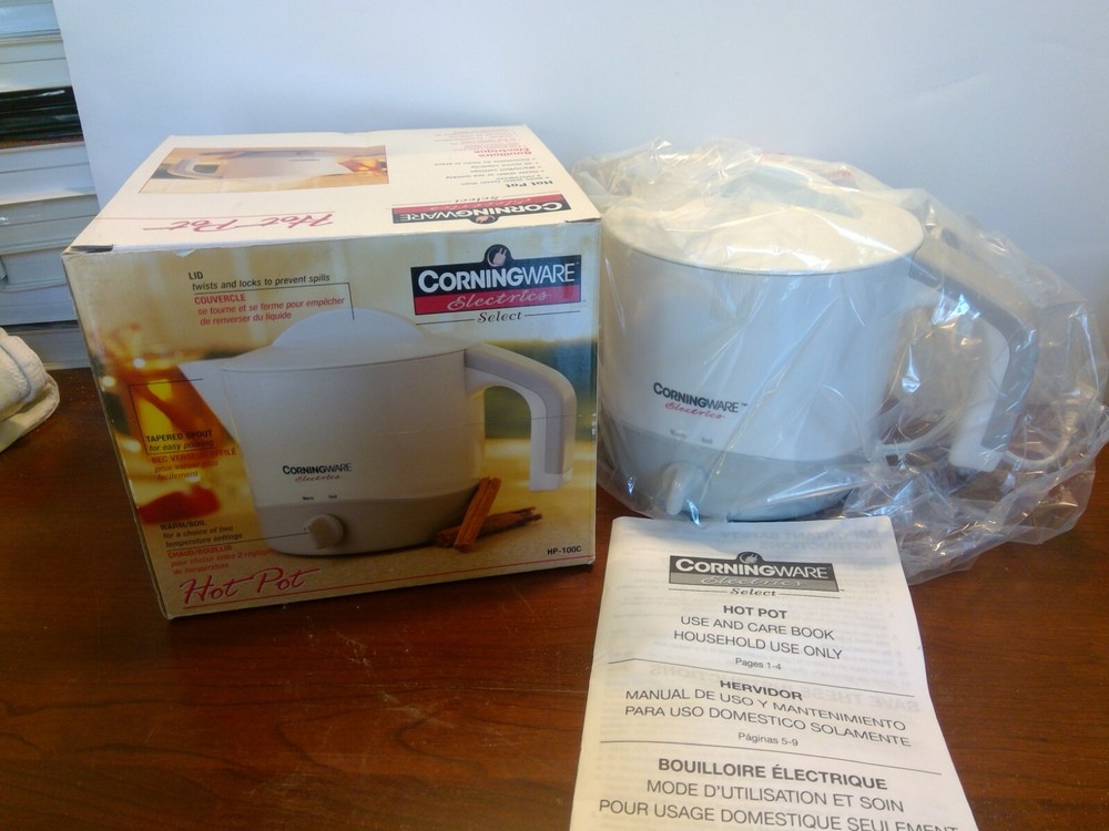 Corningware Electrics Select 32 Ounce Hot Pot - NIP