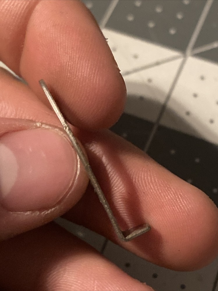 Vintage Tiny Metal Part Rare