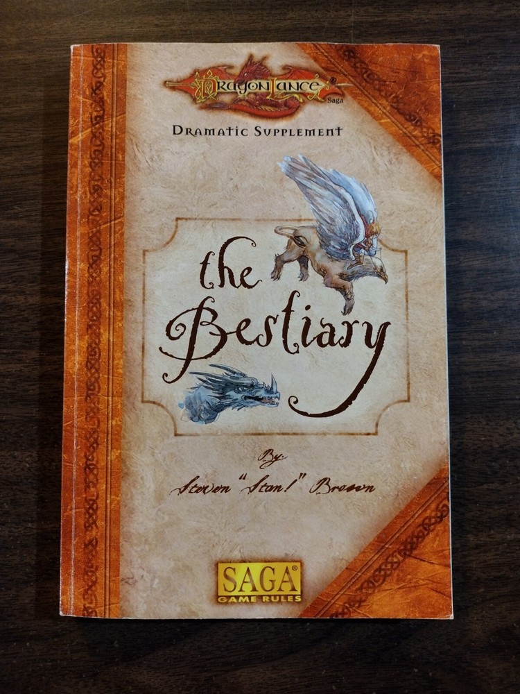 TSR Dragonlance SAGA Bestiary