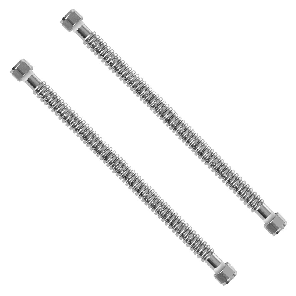 Uimoso 18-Inch Water Heater Kit with Flexible Connector for Kitchen Use