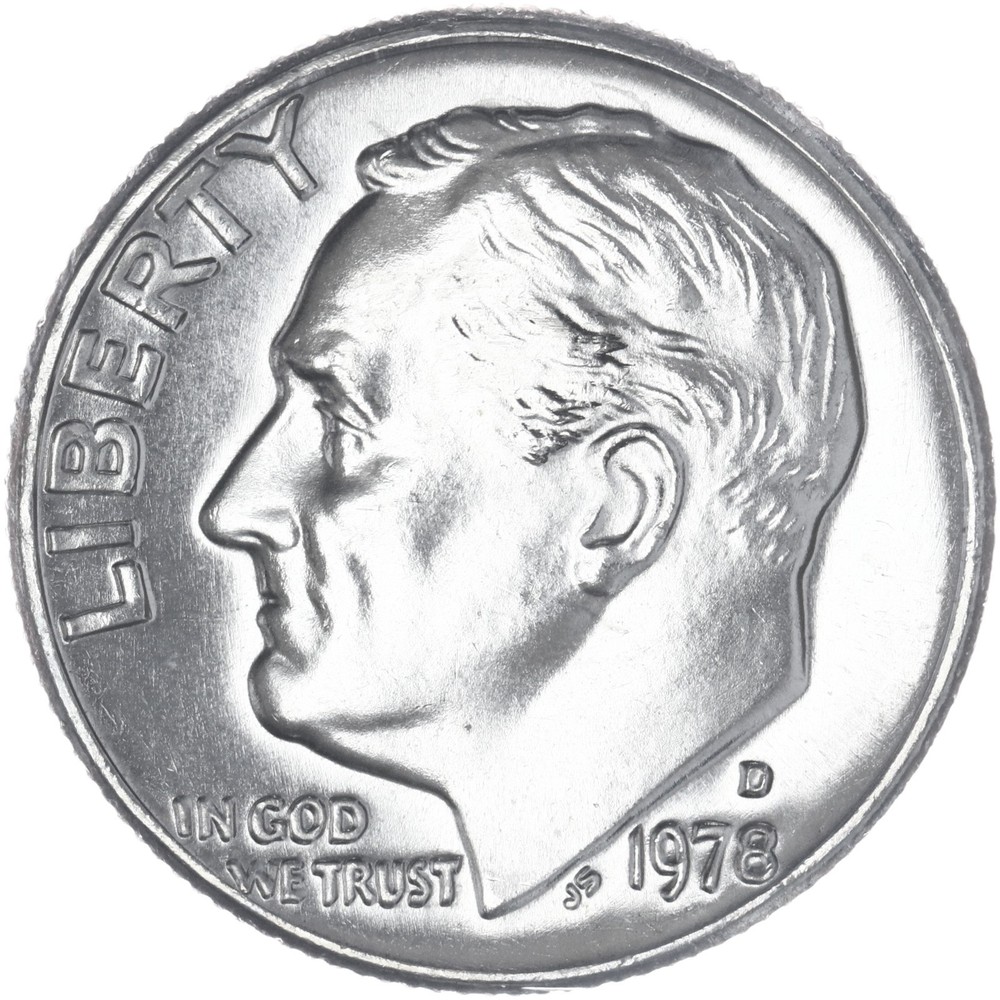 1979 D Roosevelt Dime BU US Coin