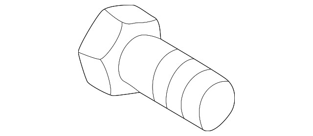 Genuine BMW Support Bracket Bolt 07-11-9-912-471