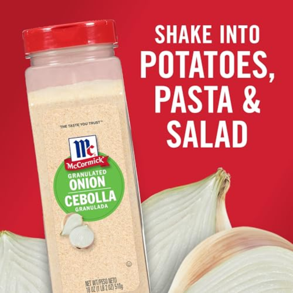 McCormick Granulated Onion, 18 oz