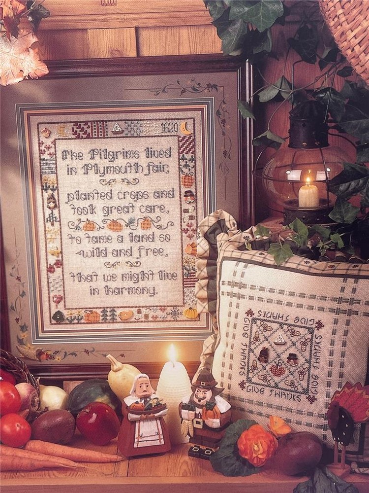 SHEPHERD'S BUSH - Counted Cross Stitch Leaflet - PILGRIM PIE