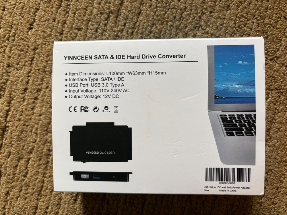 USB 3.0 SATA & IDE Hard Drive Converter