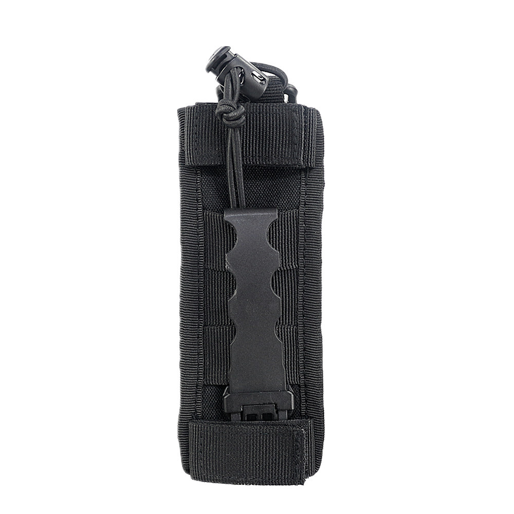 Tactical Molle Open Top Flashlight Tools Holder for Vertical&Horizontal Carrying