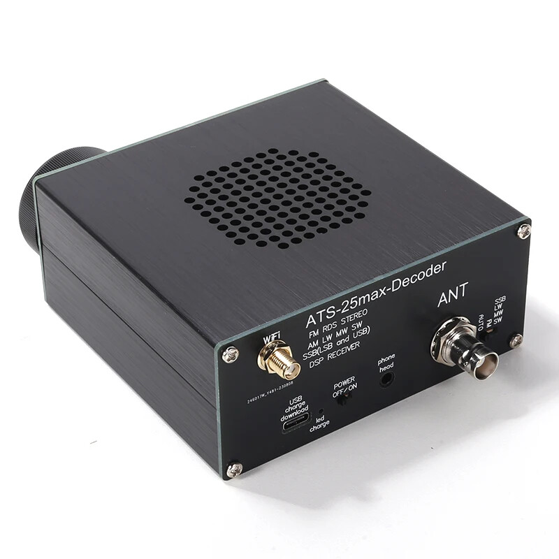 ATS25 max-Decoder Si4732 Full-Band Radio Receiver Support CW RTTY FT8 SW MW