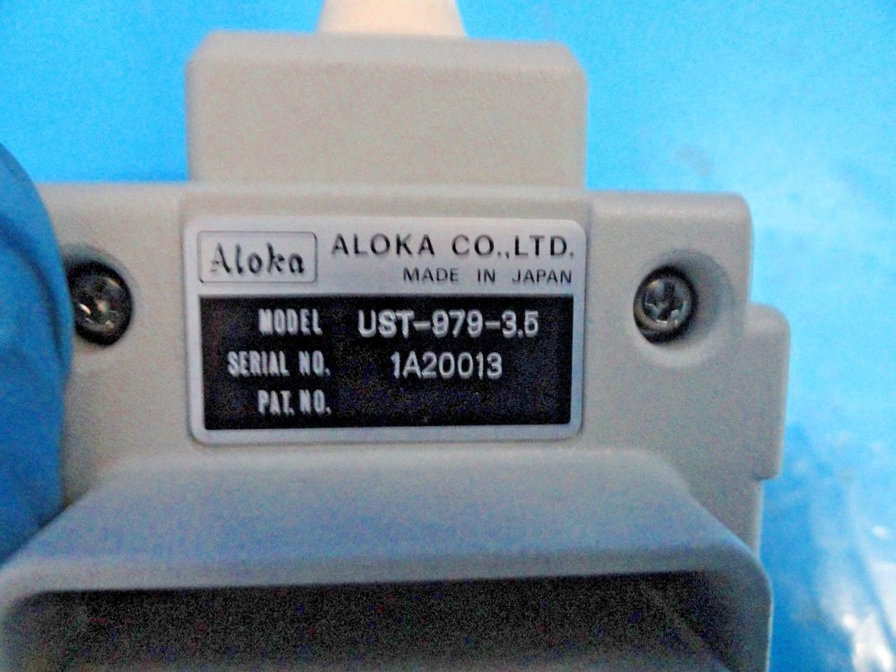 Aloka UST-979-3.5 Multi Frequency Curved Array Transducer Probe ~16354