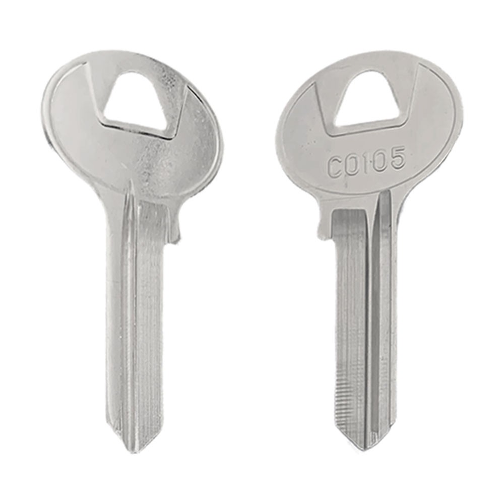 CO105 Key Blank 6-Pin Nickel