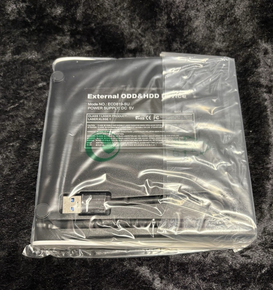 Pop-Up Mobile External DVD-RW, 2.0/3.0 USB - NEW