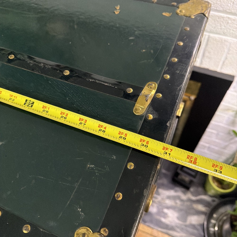 Vintage Herald Steamer Trunk