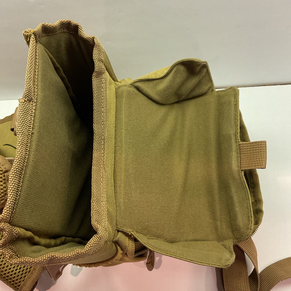 Boundless Performance Binocular Harness with Rangefinder Pouch Coyote Brown