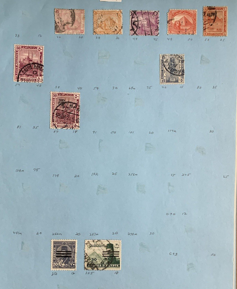 BRITISH COLONIES collection on sheets USED 170+ stamps