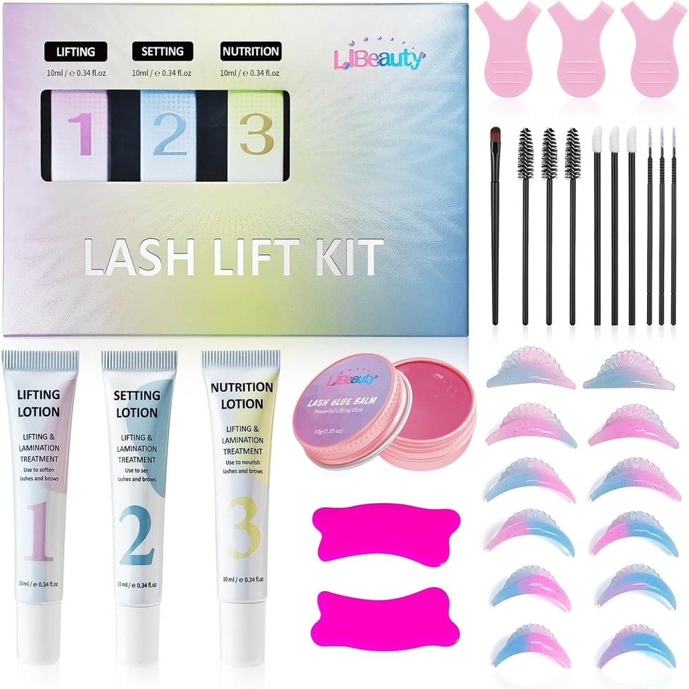 Lash Lift Kit 10ml Eyelash & Brow Lamination Balm Precision Design Tool