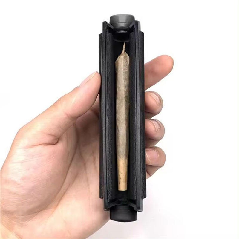 Blue 110mm Manual Herbs Roller – Cigarette Rolling Machine Color Blue**