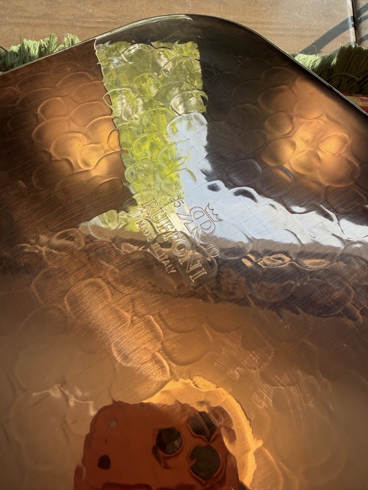 Ruffoni Copper Tim Lined Rectangular Roasting Tray with Lid and Handles