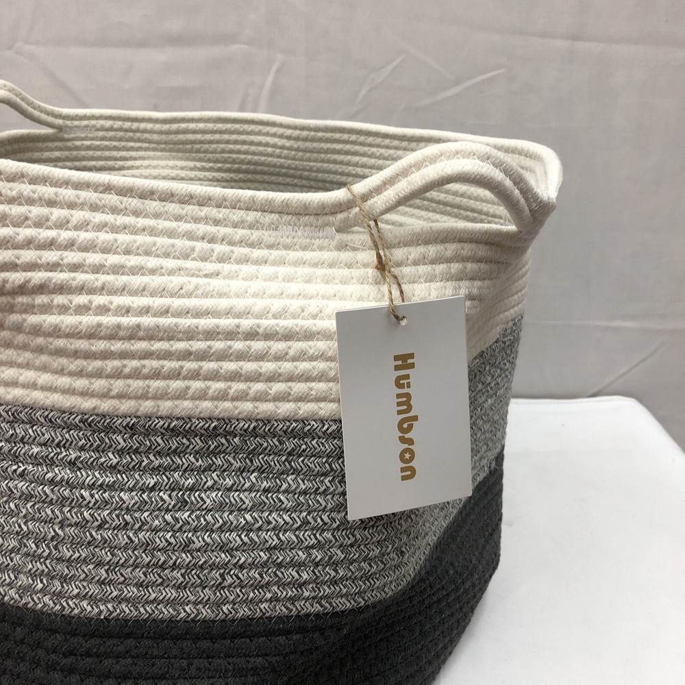 100% Cotton Rope Basket by Humbson