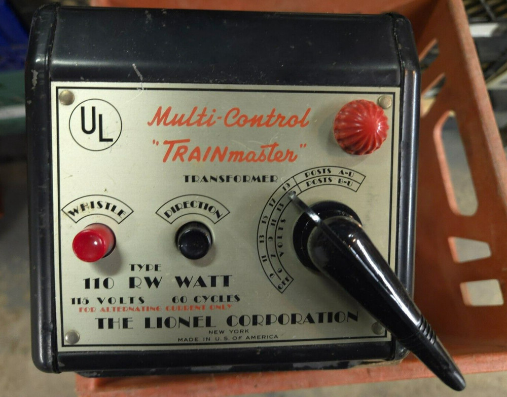 Lionel RW 110 Transformer Reconditioned