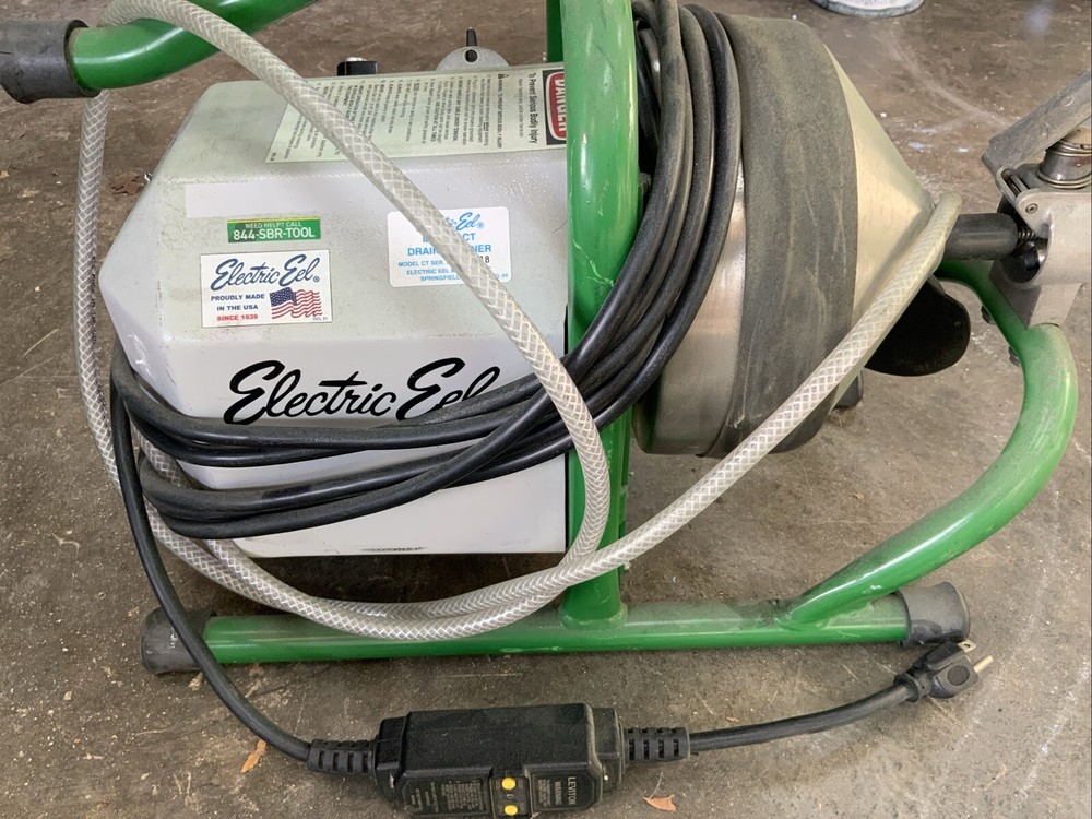Electric Eel Model CT Drain Cleaner with 35ft snake