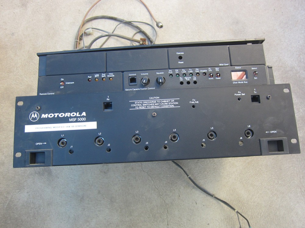 Motorola MSF5000 Repeater Station Control, Used
