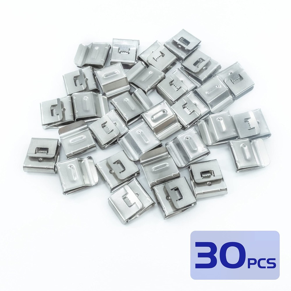 Solar Panel Cable Clips Photovoltaic Ø5.0Mm-Ø6.5Mm, Silver
