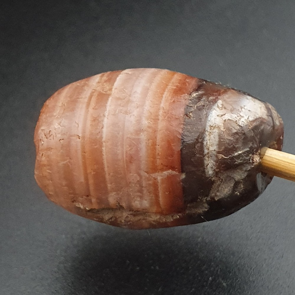 Ancient Reddish Brown Suleimani Agate Spiritual Amulet