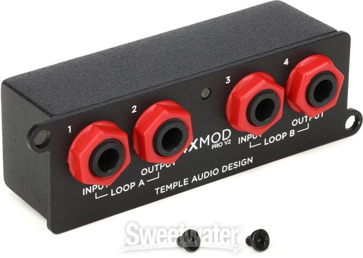 Temple Audio 4X MOD Pro V2 4-channel Buffer Module for Templeboard