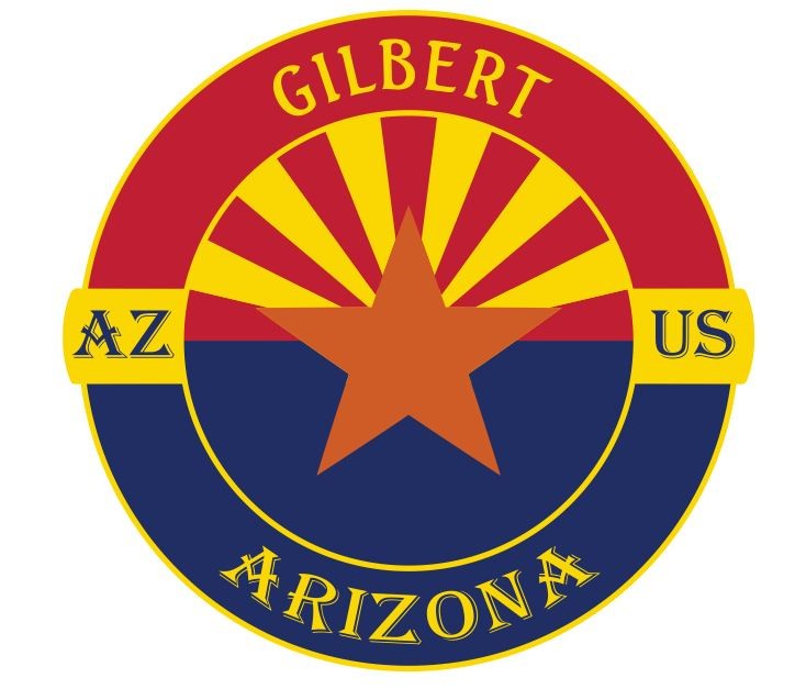 Gilbert Arizona Sticker Decal A1304