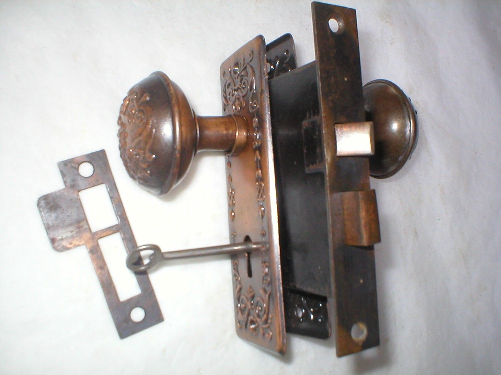 Antique Victorian Era Door Hardware