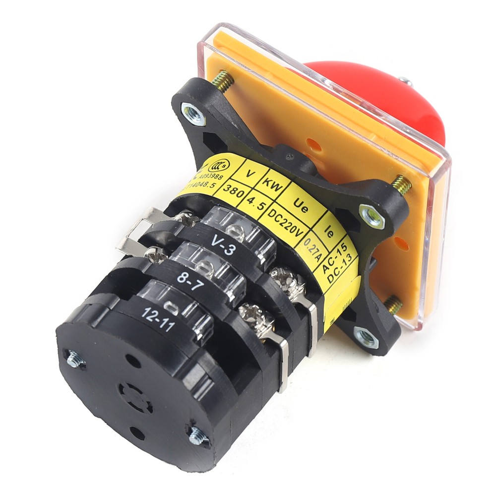 Three stage Switch Milling Manual Control Motor Switch Forward Reverse Machine