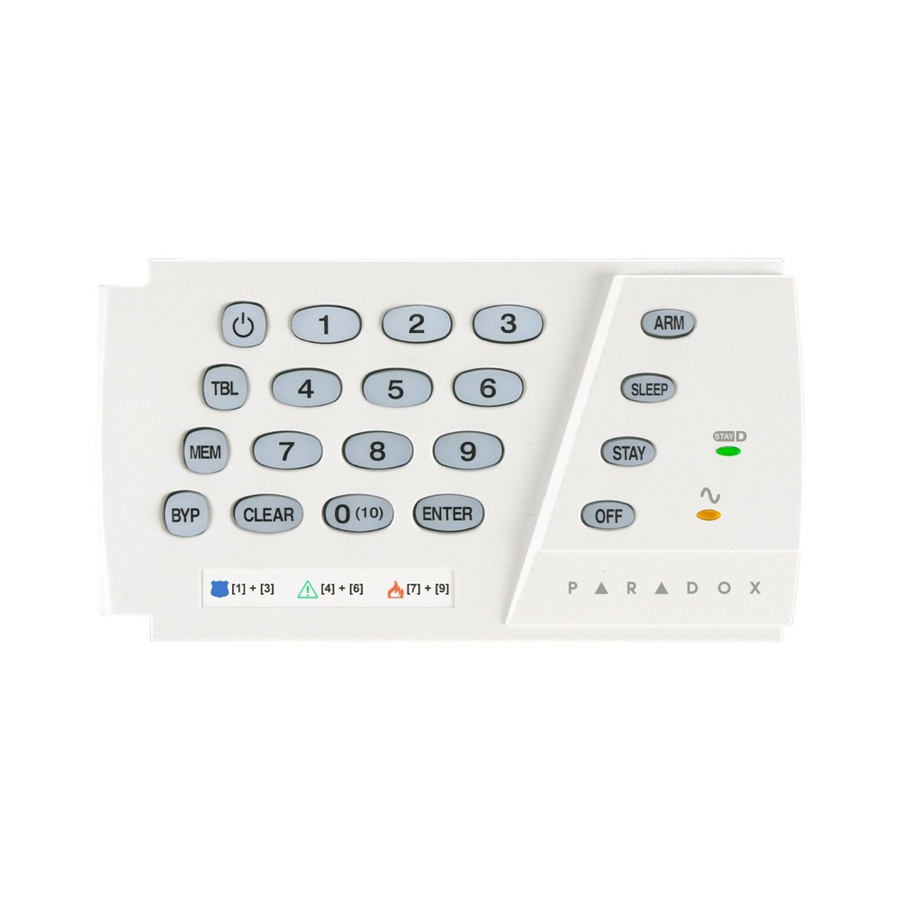 Paradox Security K636 LED Alarm keypad new spectra security systems original