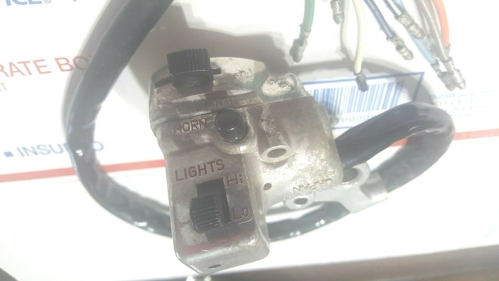 Honda Vintage CL, SL, CB & Others Unknown Left Handlebar Switch (misc.7963)