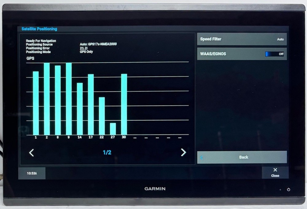 Garmin GPSMAP 8622 22" Multi-Touch Chartplotter Display